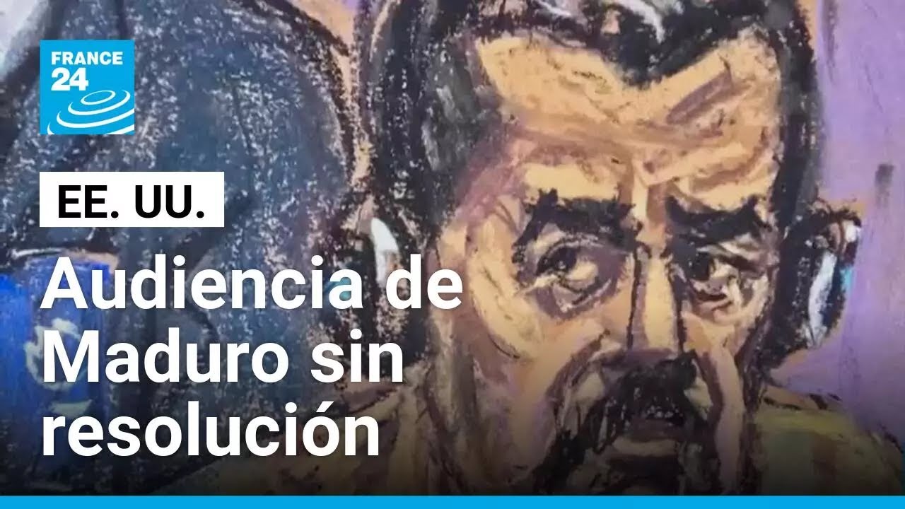 Audiencia de Maduro en Nueva York: juez no dio resolución • FRANCE 24 Español