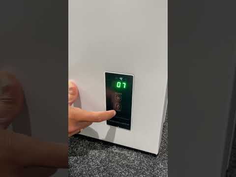 Midea Chest Fridge Freezer  - Setting Temperature