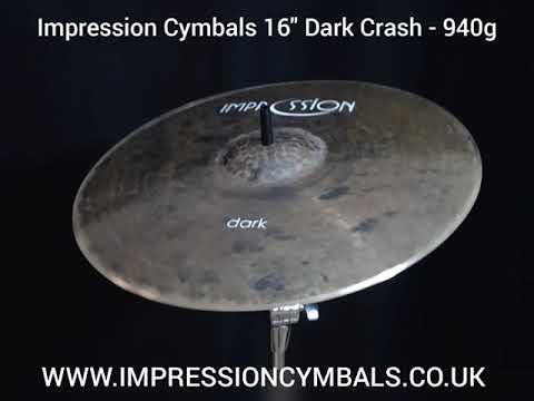 Impression Cymbals 16" Dark Crash