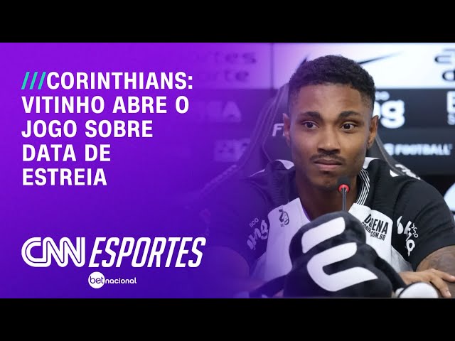 Vitinho lamenta lesões no Corinthians e abre o jogo sobre data de estreia | CNN NOVO DIA