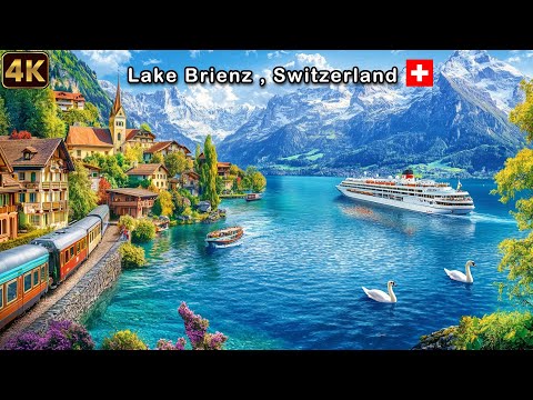 Lake Brienz Switzerland - The Most Beautiful Lake in Switzerland Nestled in the Heart of the Alps