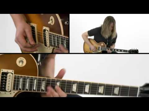 Hard Rock Guitar Lesson - #28 A Page from Zep - Survival Guide - Angus Clark