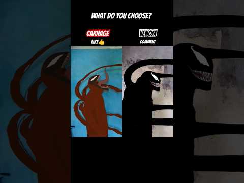Venom vs Carnage what do you choose? #shorts #venom #carnage #edit