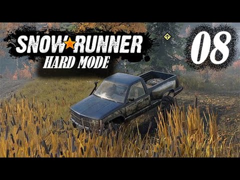 SnowRunner - Hard Mode - More Exploring of Smithville Dam - Episode 8