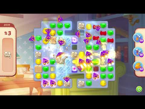 Homescapes 2039 Level - 15 moves - NO BooSTERS