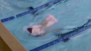 Aimee Teegarden One-Piece Black Swimsuit Butt Splashed Pool Scene