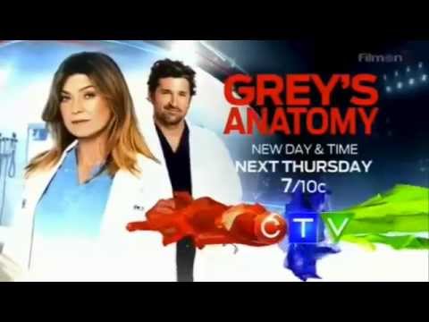 Grey's Anatomy - 11B - CTV promo #2