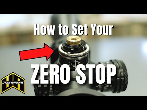 How to Set Your Zero Stop on a Scope