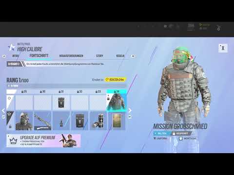 Rainbow Six Siege - Neuer Battle Pass Alle Items High Calibre