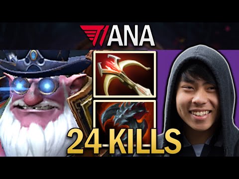 Sniper Dota 2 Gameplay T1.Ana with 24 Kills and 1000 GPM