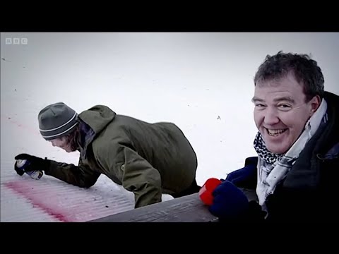 Top Gear | James May falling down slope