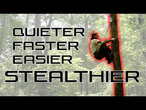 Easiest Way to Climb a Tree for Saddle Hunting | The BANDIT Stealth Climber™ TUTORIAL
