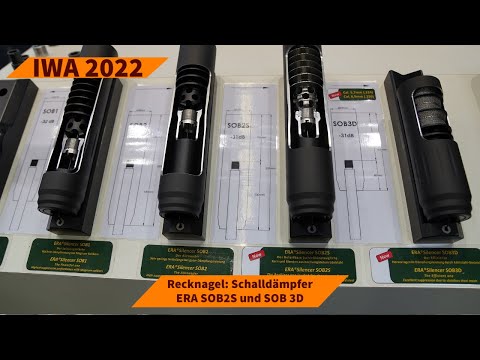 IWA 2022: Recknagel - Schalldämpfer ERA SOB2S und SOB 3D
