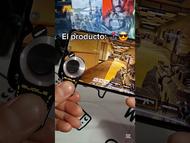 Vídeo relacionado con VANZACK Gatillo para Juegos Móviles Clip para Joystick Accesorio Rojo Transparente Compatible Smartphones Botones de Gatillo para Control y Movimiento Juegos Móviles