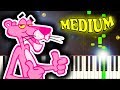 THE PINK PANTHER THEME Piano Tutorial