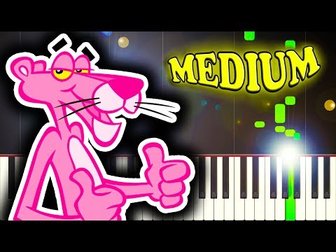 THE PINK PANTHER THEME - Piano Tutorial
