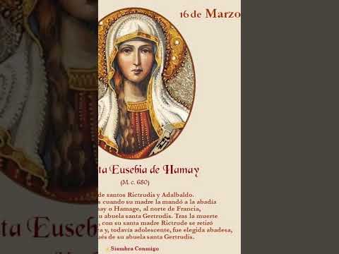 Frases: Santa Eusebia #alcielovamos #frasesdesantos #santopadre #frases