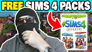 FREE SIMS 4 PACKS 💎 How to get SIMS 4 Expansion Packs for Free! (PC, MAC, XBOX etc) 🏡