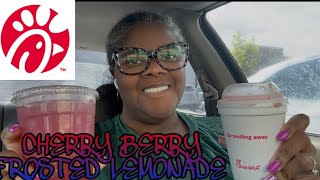 SLAYTEMBER DAY 11: CHICK FIL A CHERRY BERRY LEMONADE & FROSTED LEMONADE #THEREVIEWQUEEN #SLAYTEMBER 