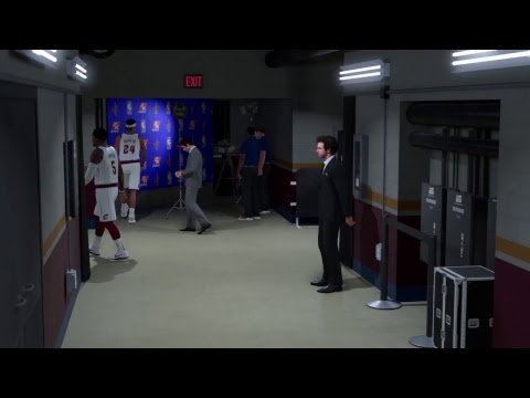 NBA 2K19 Rookie Year Game 53 post game