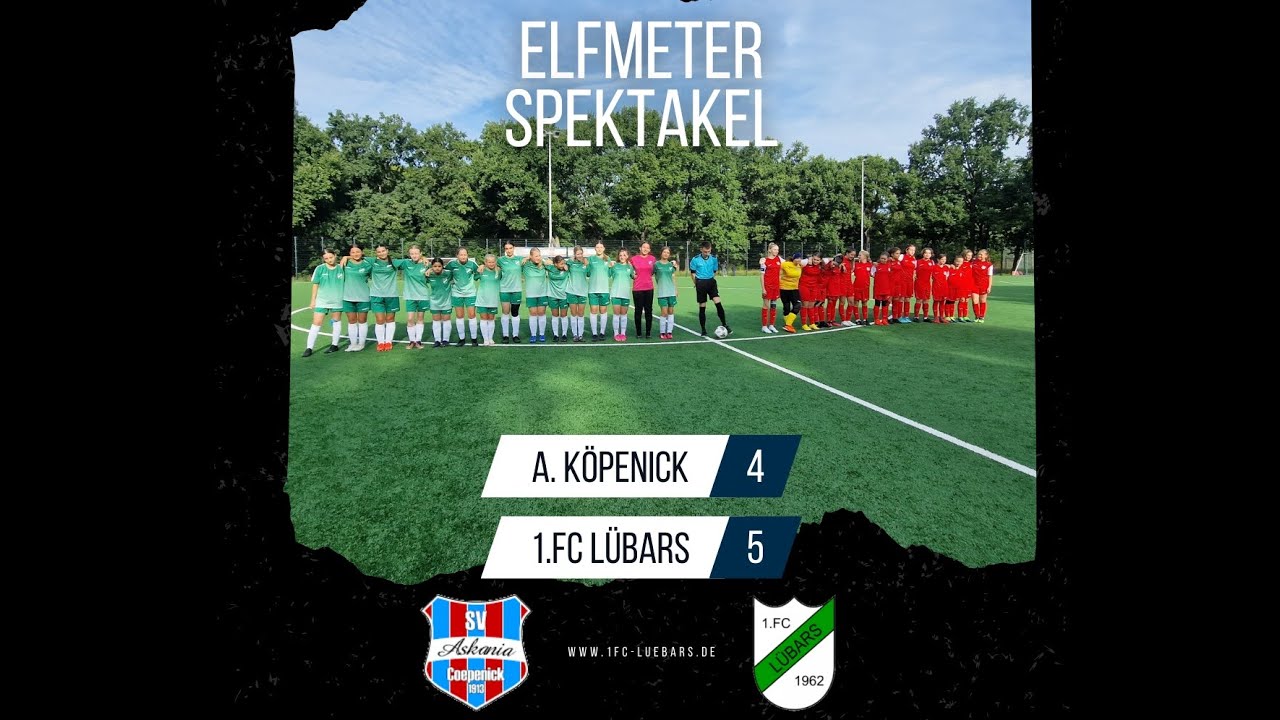 Elfmeter spektakel gegen askania Köpenick unserer C-Mädels 1.FC Lübars