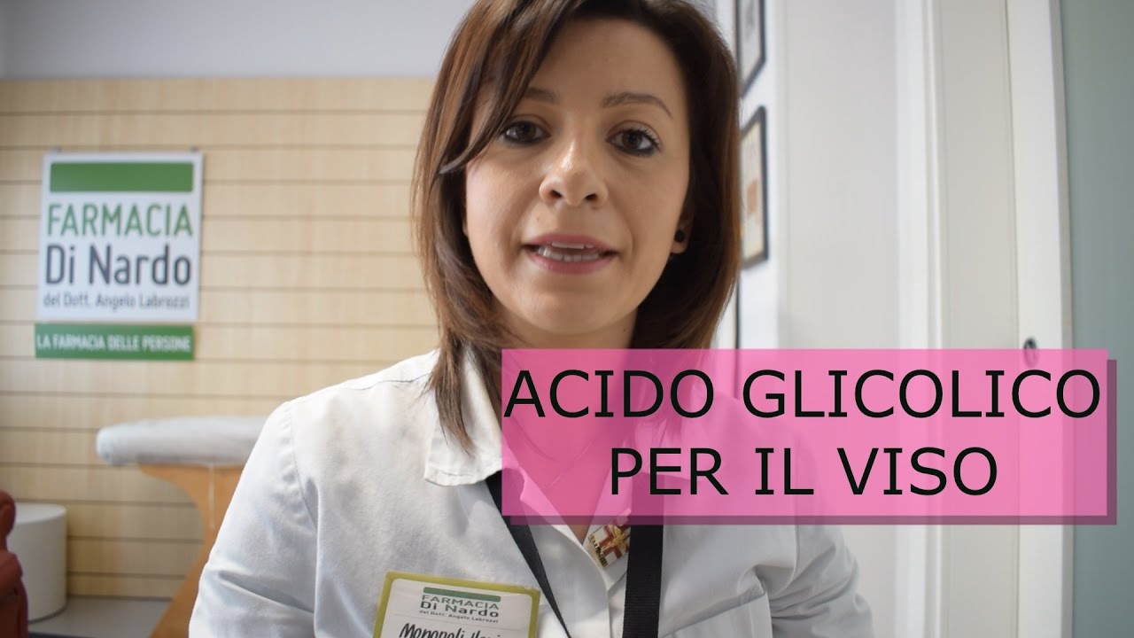 Acido glicolico per la bellezza del tuo viso