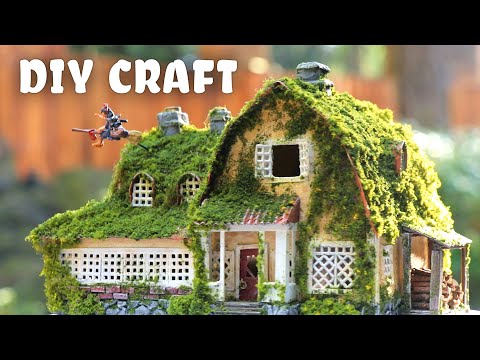 Miniature "Kiki's Delivery Service" House diorama // Studio Ghibli Crafts