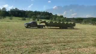 Making baleage Making baleage