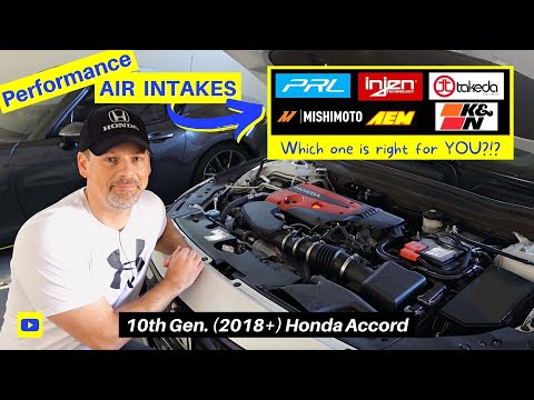 Performance AIR INTAKES // 10th Gen (2018+) Honda Accord