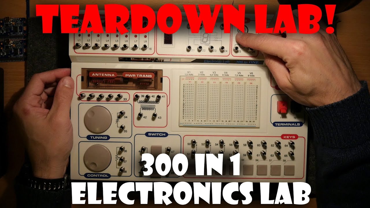 300 in 1 Electronics Lab