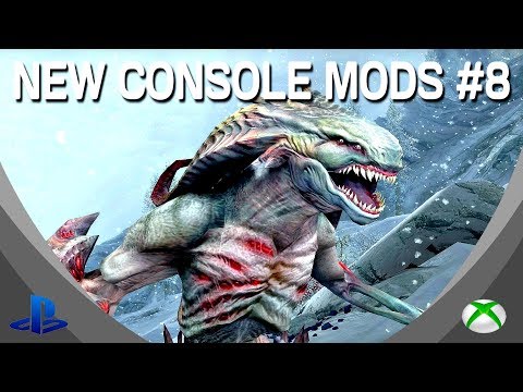 Skyrim Special Edition: ►5 BRAND NEW CONSOLE MODS◀ #8 (PS4/XB1/PC)