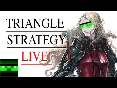 VOD! Triangle Strategy! Golden Path Hard Mode Part 7 Over coming impossible odds