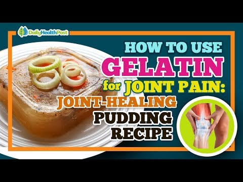 Joint Pain? Get Relief With This Gelatin Pudding Recipe