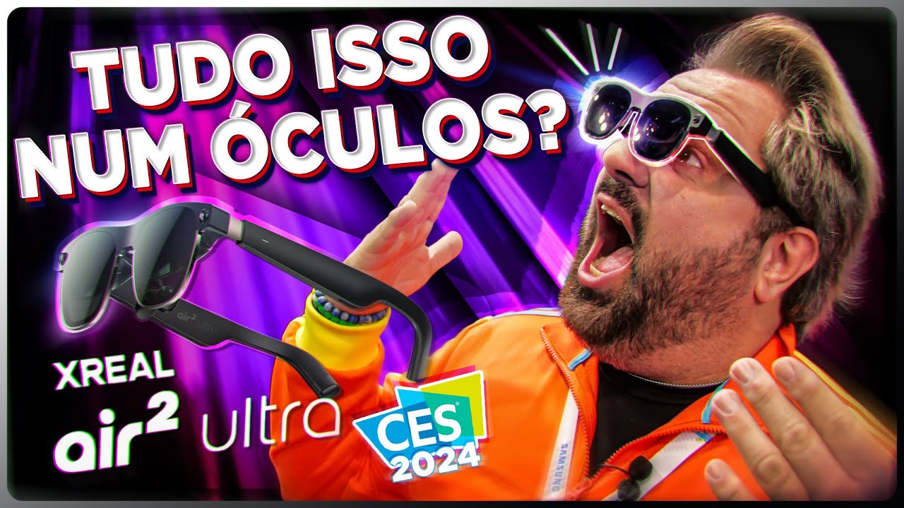 Esses ÓCULOS fazem TUDO ISSO? E ainda é LEVE? Conheça o XREAL AIR 2 ULTRA