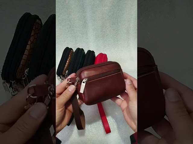 Vídeo relacionado con PLABBDPL 4 pcs manijas de cuero para bolsos, manija de correa de cuero genuino, correas de repuesto para bolsos, para hacer bolsos de bricolaje, marrón