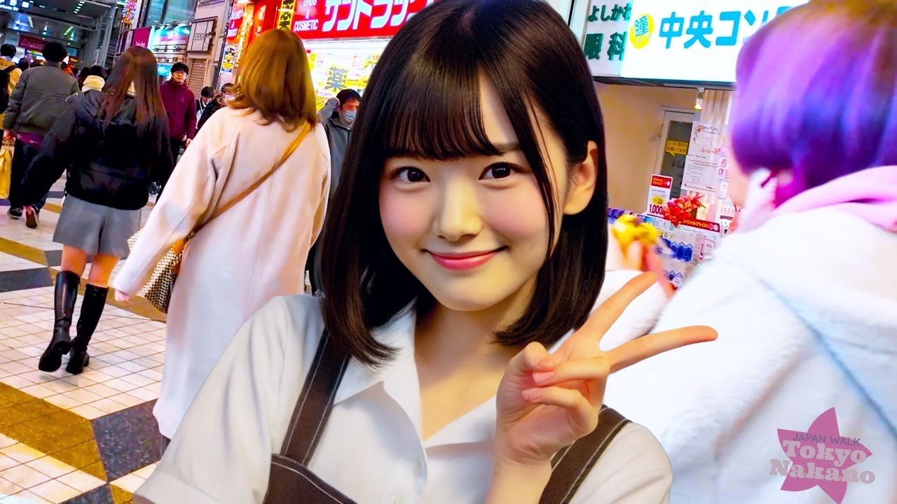 Tokyo Nakano 🐶 Huge Mall ♪💖 4K ASMR Non-Stop 1 Hour