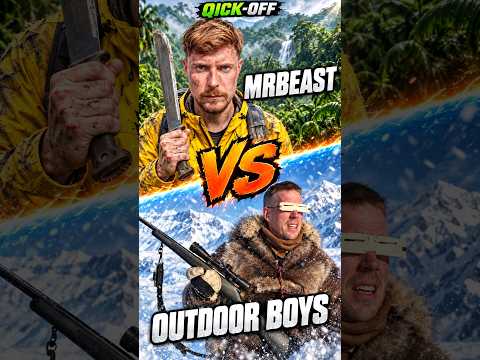 MrBeast vs Outdoor Boys | AI-Guided vs Human Grit | Qick-Off
