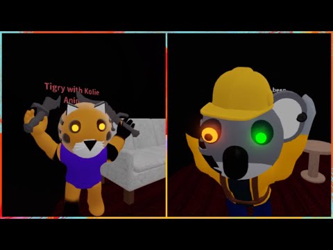 NEW PIGGY SWAPPED ANIMATIONS TIGRY AND KOLIE JUMPSCARE! Game by me
