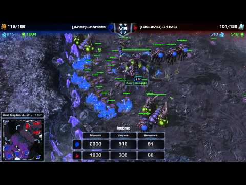 SC2 - Red Bull BG NY - 3rd - PvZ - MC vs Scarlett - G1