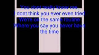 Trapt - Disconnected with Lyrics