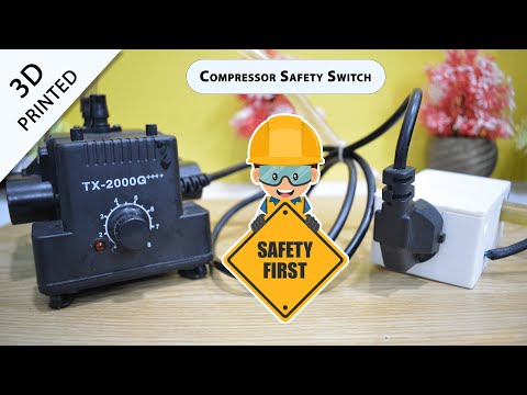Compressor Switch Stl 🦺 Gas Compressor Auto ON/OFF Safety Switch・Free STL File for 3D ...