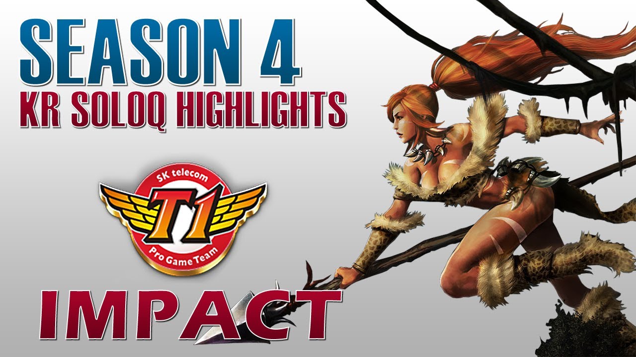 Liên Minh Huyền Thoại: SKT T1 Impact cầm Nidalee vs Yasuo ^^