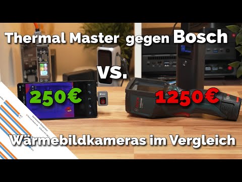 250€ vs. 1250€ thermal imaging camera, the Thermal Master P2 in review