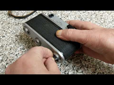 Zorki 4K, loading & unloading film,