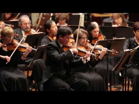 コンサートマスターのフランク・ファン (Concertmaster Frank Huang in Action)