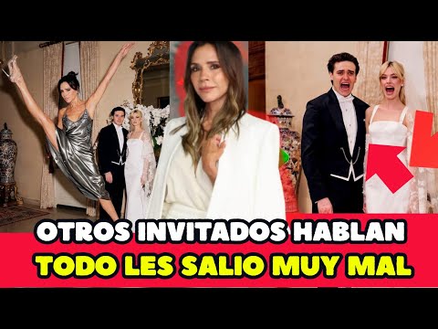 VICTORIA BECKHAM acaba con BROOKLYN INVITADOS HABLAN