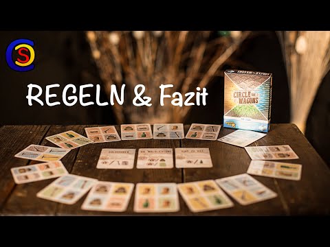 Brettspiel : Circle the wagon Regeln, Fazit und Let´s Play