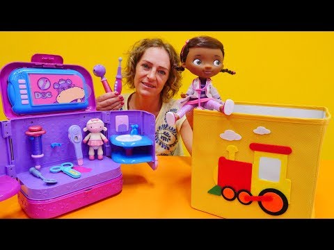 Spielspaß mit Doc McStuffins - Die Wunderbox - Wo sind denn die Instrumente der Spielzeugärztin?