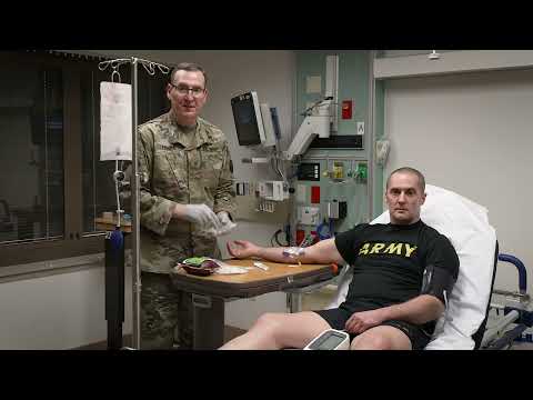 Training video for warm, fresh, whole blood transfusion procedures