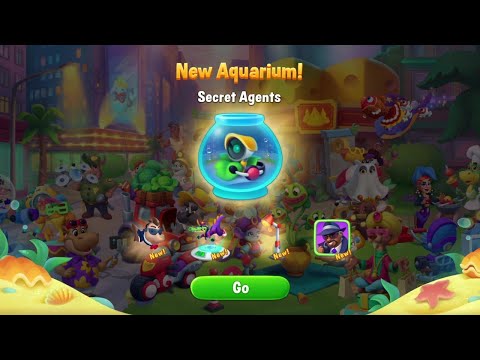 @Fishdom New Aquarium: Secret Agents